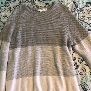Calvin Klein grey knit sweater